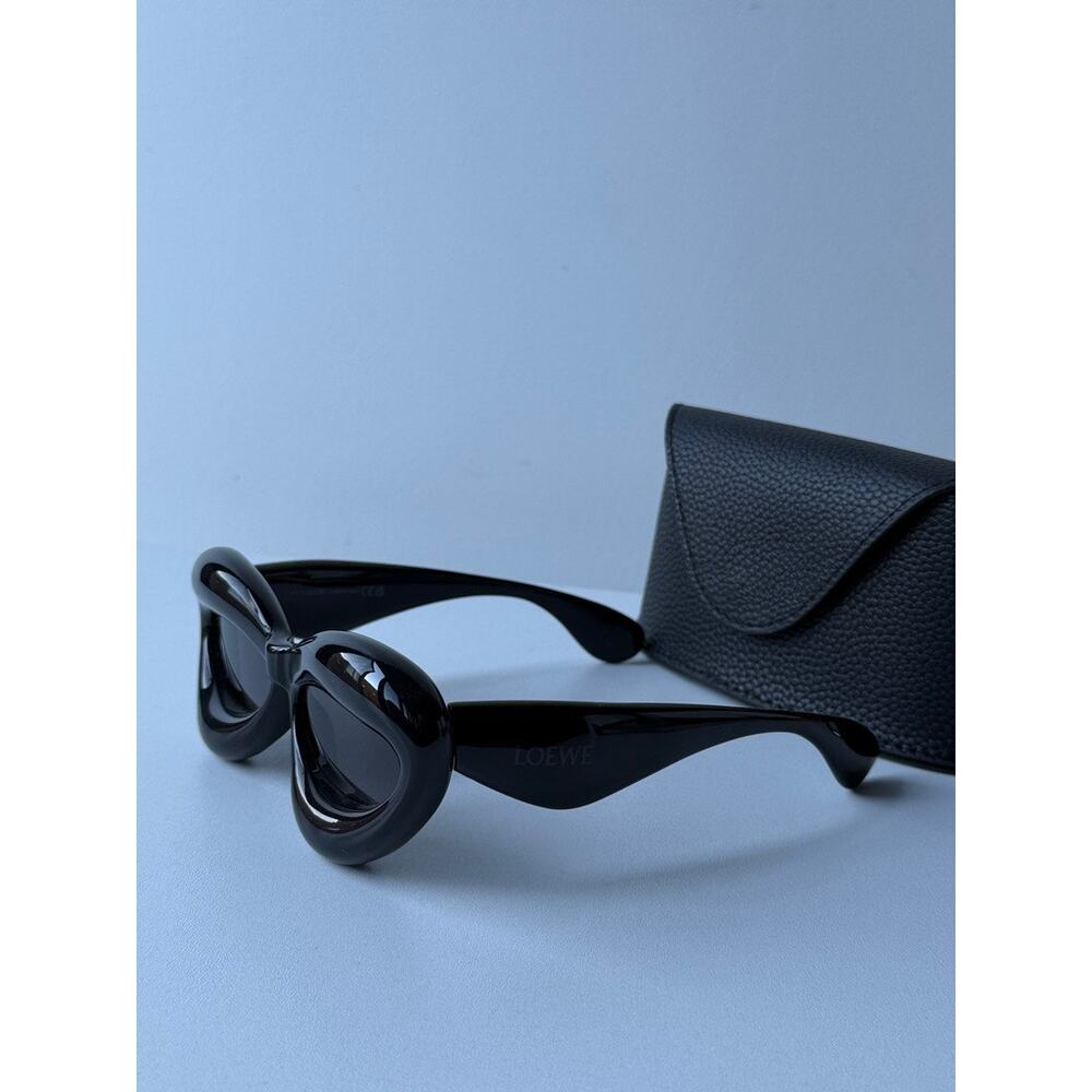 NEW Loewe LW40097I Inflated Sunglasses in Black - Picture 3 of 7